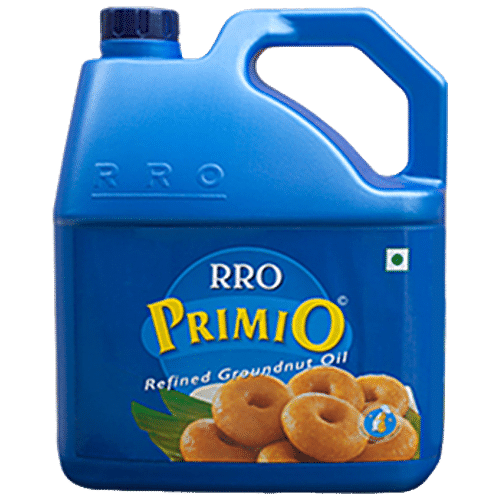 Rro Primio Refined Groundnut Oil, 5 L Can 