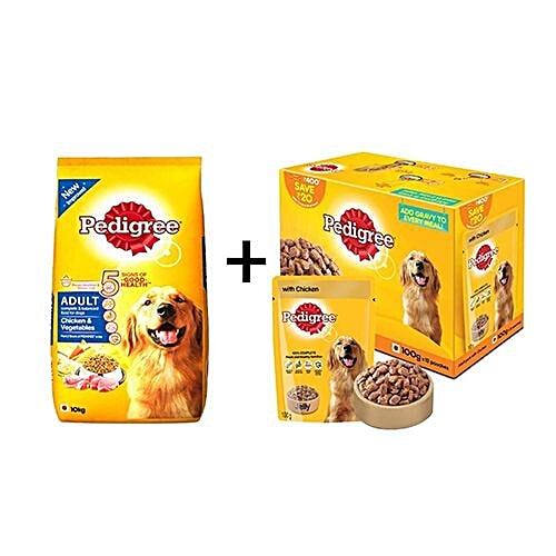 Pedigree dog food top 10kg