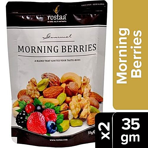 Buy Rostaa Berries - Morning 2x35 gm (Multipack) Online at Best Price ...