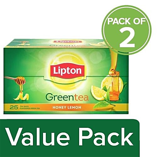 Lipton honey lemon green tea outlet bags 100 pieces