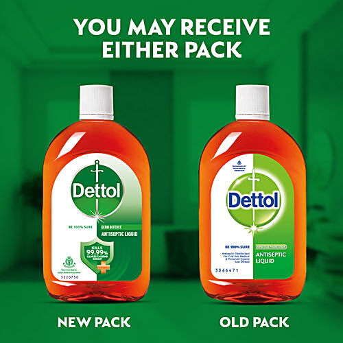 Dettol Antiseptic Disinfectant Liquid Ml Pack Of Of Rs Bigbasket