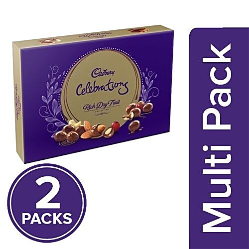 Buy Cadbury Celebrations Rich Dry Fruits Chocolates Collection, Gift ...