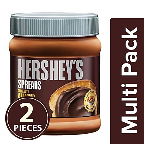 Buy Hersheys Spread Cocoa With Almond 2x300 Gm Multipack Online At Best Price Of Rs 588 8