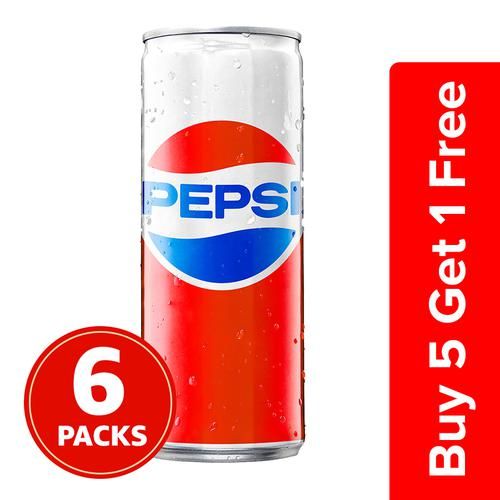 Buy Pepsi Soft Drink 6X250ml (MultiPack) Online at Best Price. - bigbasket