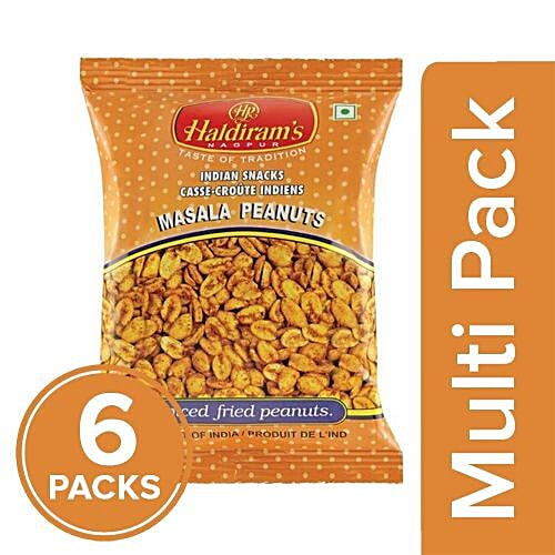 Buy Haldirams Namkeen Masala Peanut 50 Gm Pouch Online At Best Price ...