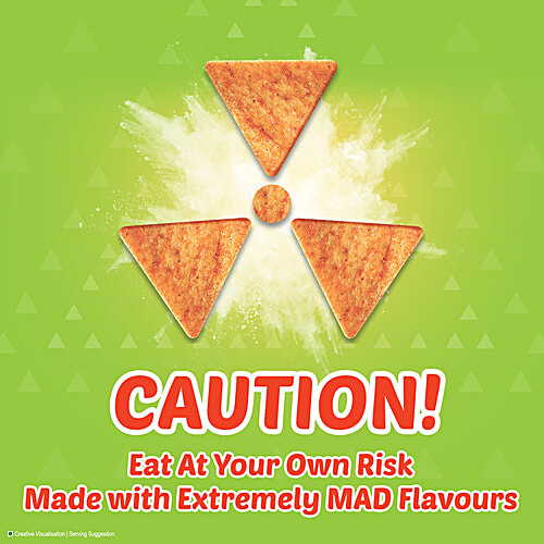 Bingo! Mad Angles Tomato Madness Triangle Chips, 3 x 60 g (Multipack) 