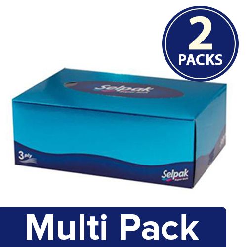 Buy Selpak Facial Box Tissue Paper - Mini Online at Best Price of Rs 350 -  bigbasket