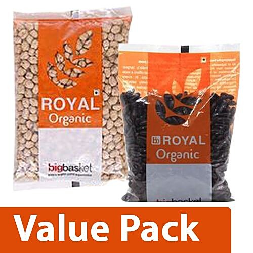 Buy bb Royal Organic - Kabuli Chana/Channa 500gm + Organic - Red Rajma ...