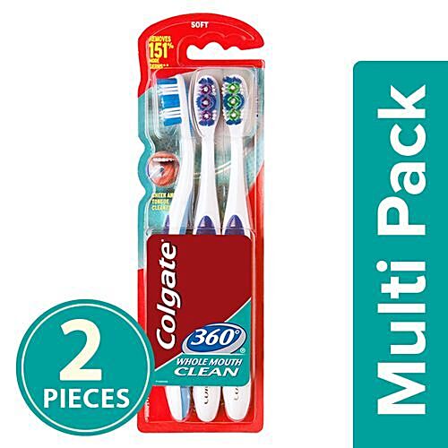 Save on Colgate 360 Whole Mouth Clean Toothbrush Soft Order Online Delivery