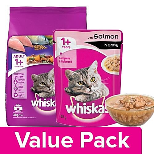 Whiskas salm fashion s in gravy