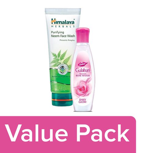 Buy Combo Dabur Gulabari Premium Rose Water 250ml Himalaya Purifying Neem Face Wash 150ml Online At Best Price Bigbasket
