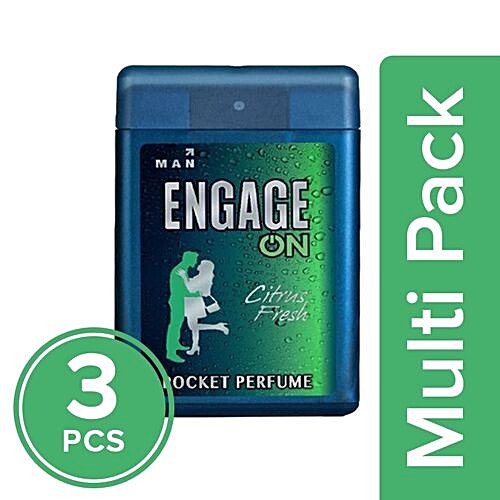 Engage pocket best sale perfume citrus fresh