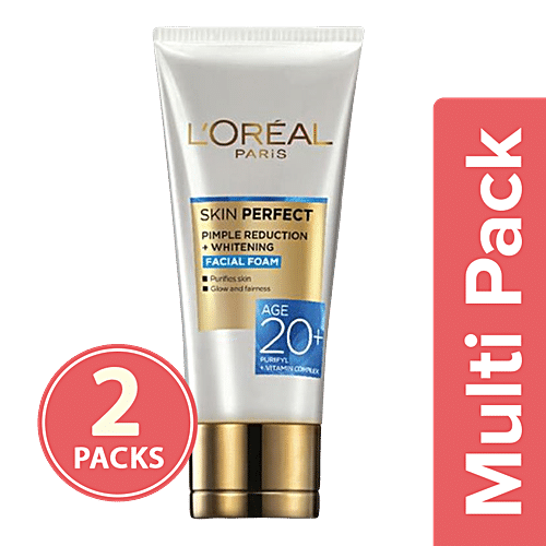 Loreal Paris Skin Perfect 20 Facial Foam 2x50 ml