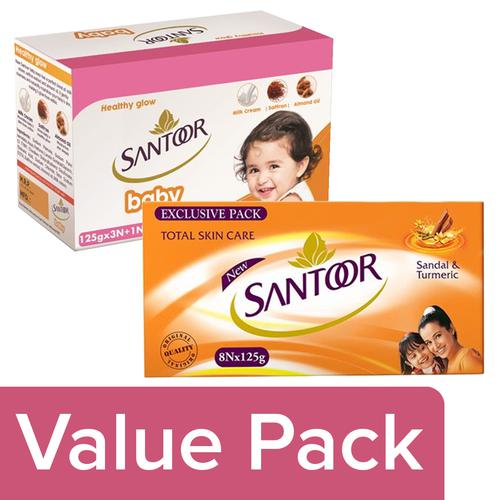 125 gram santoor soap price