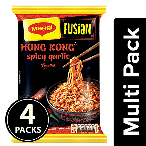 Buy Maggi Fusian Hong Kong Spicy Garlic Noodles Online At Best Price Of