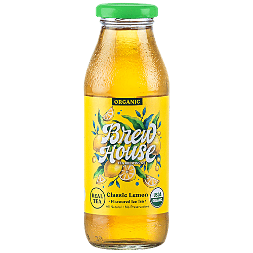 BrewHouse Tea Brewing Co. Naturally Brewed Organic Ice Tea