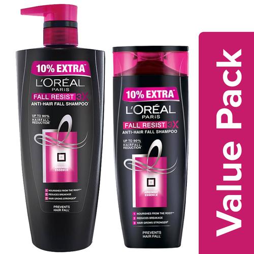 Buy Loreal Paris Fall Resist - 3X Anti-Hair Fall Shampoo 640 ml +