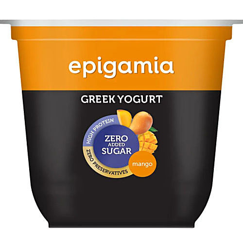 Buy Epigamia Greek Yogurt Mixed Berry + Strawberry (120 g each