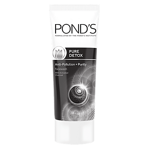 Buy Ponds Pure Detox Face Wash - Anti-Pollution & Purity With Activated ...