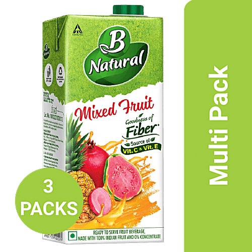 Buy B Natural Mixed Fruit - Rich In Fibre, Vitamin C & E, 100% Indian ...