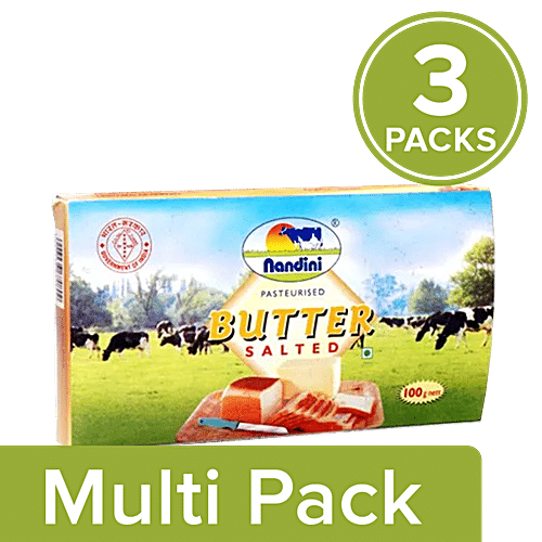 Buy Nandini Butter Salted 100 Gm Carton Online At Best Price Bigbasket