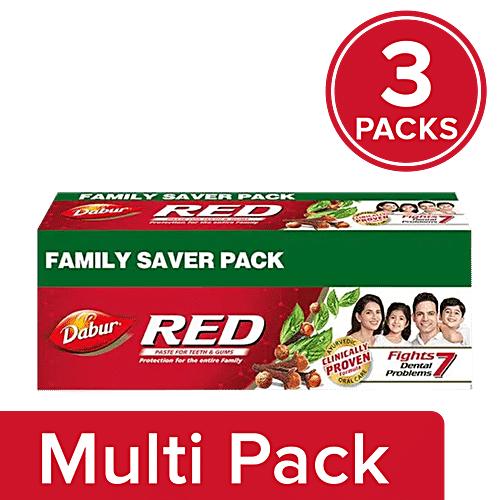 dabur red toothpaste fluoride free