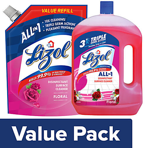 The Pink Stuff 1L All Purpose Liquid Floor Cleaner Concentrate (2-Pack)