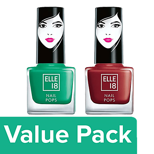 elle 18 nail polish shades green