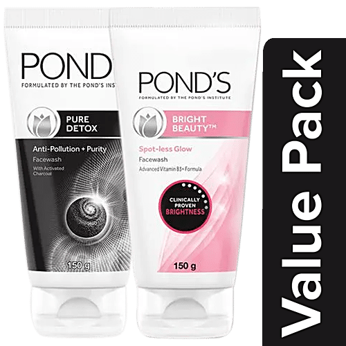 Buy Pond's Bright Beauty Spot Less Glow Face Wash Online in India