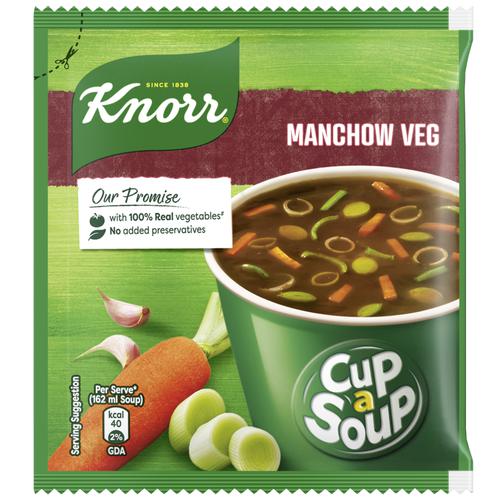 Buy Knorr Cup-A-Soup - Manchow Veg Online at Best Price of Rs 100 ...