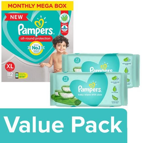 Buy Pampers Baby Dry Pants Diaper XL - 26s Online