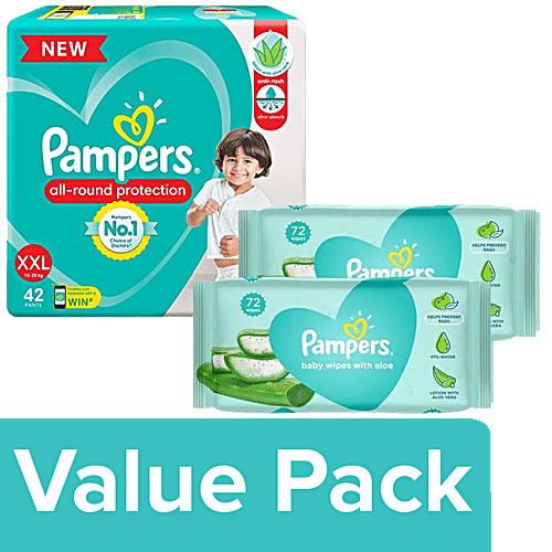 Pampers baby dry sale pants xxl price