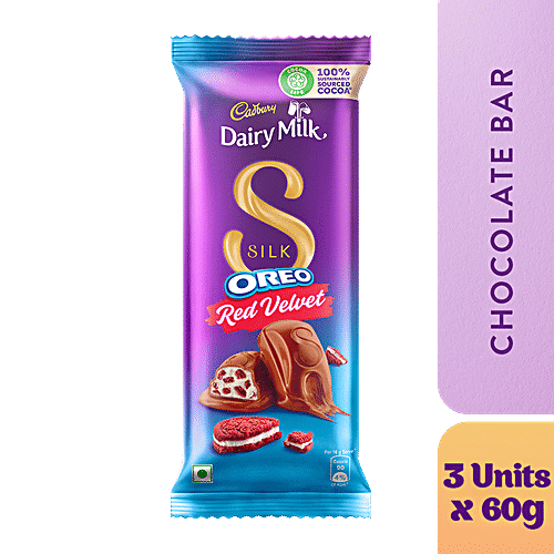 Buy Cadbury Dairy Milk Silk Dairy Milk Silk Oreo Red Velvet Online at