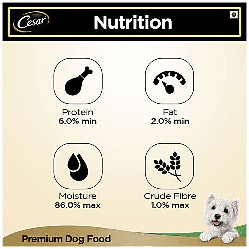 Cesar dog 2024 food feeding guidelines