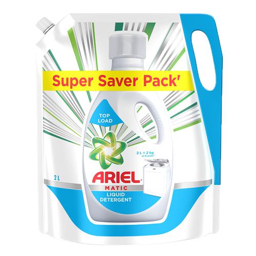 Buy Ariel Matic Liquid Detergent Top Load 2 L Get 500ml Free 2 L Super Saver Pack Online At