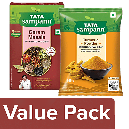 Buy Tata Sampann Garam Masala With Natural Oils Turmeric Powder