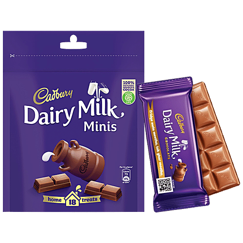 Buy Cadbury Dairy Milk Chocolate Home Treats Pack,126 g +Dairy Milk ...