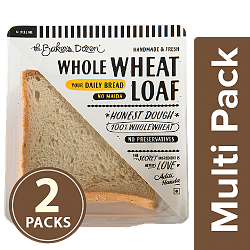 Buy The Bakers Dozen Sandwich Loaf 100 Whole Wheat Online At Best