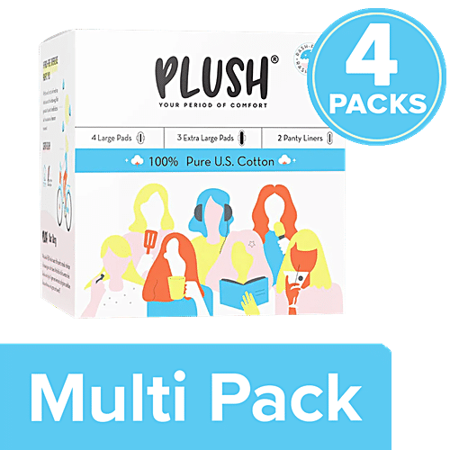 Plush Ultra Thin Sanitary Pads