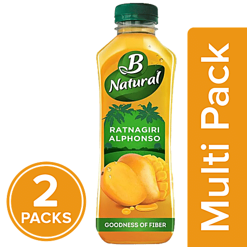 Buy B Natural Ratnagiri Alphonso Mango Juice - Goodness Of Fiber Online ...