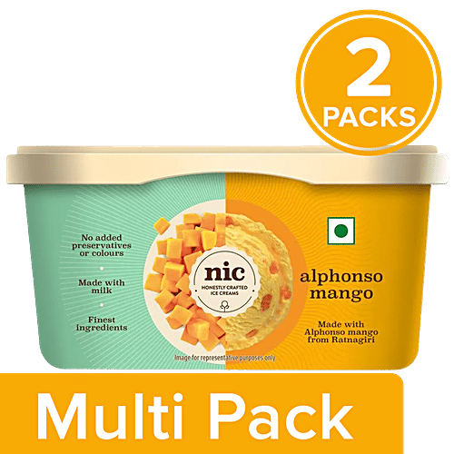 Buy Nic Ice Cream Alphonso Mango Online At Best Price Of Rs 780