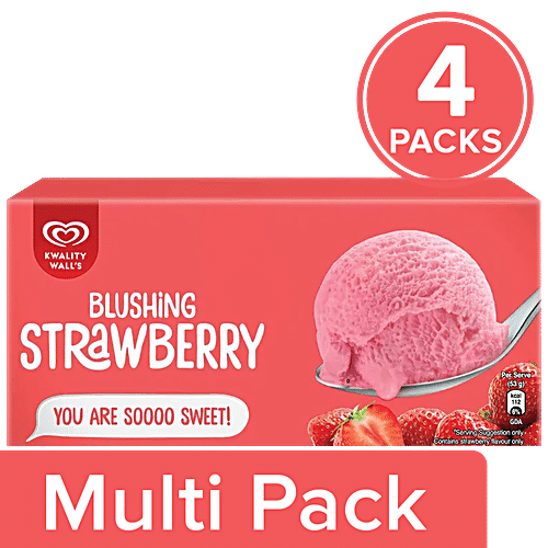 Buy Kwality Walls Frozen Dessert Strawberry Online At Best Price Of Rs 475 Bigbasket 