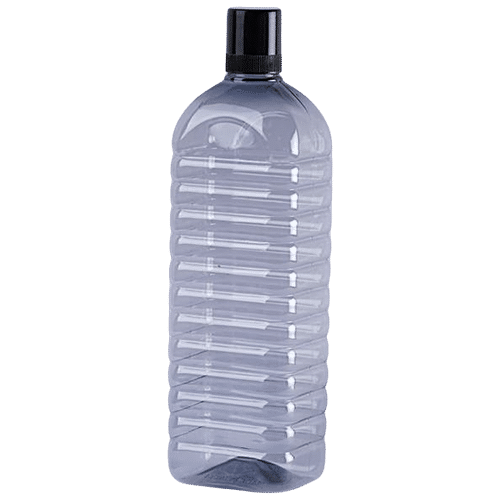 Buy BB Home Leo Plastic PET Water Bottle - Break Resistant, Leak Proof,  Narrow Mouth, Black Online at Best Price of Rs 80.04 - bigbasket