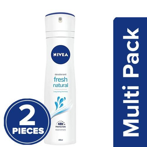 Buy NIVEA Fresh Natural Ocean Extracts Deodorant - For Women Online at Best  Price of Rs 750 - bigbasket