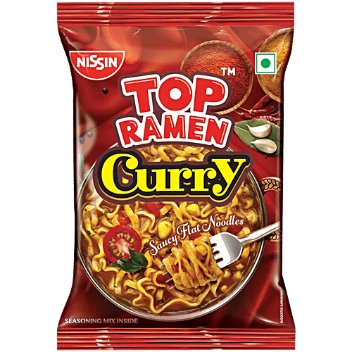 Top Ramen  Curry Instant Noodles, 8 x 70 g Multipack 