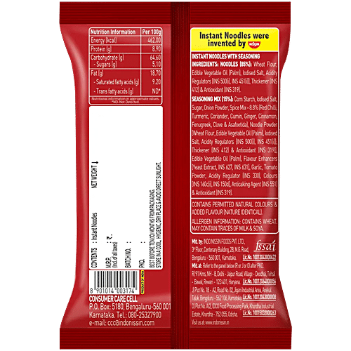 Top Ramen  Curry Instant Noodles, 8 x 70 g Multipack 