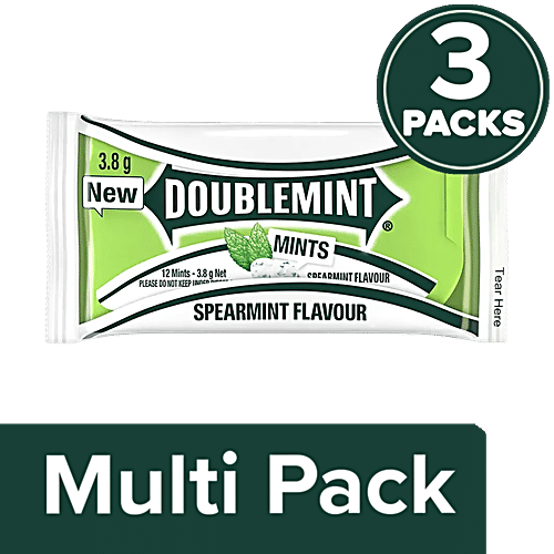 Buy Doublemint Mints - Spearmint Flavour Online at Best Price of Rs 30 ...