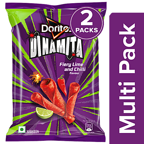 Doritos Dinamita Flamin' Hot Queso Rolled Tortilla Chips, 45% OFF