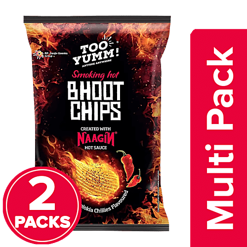 Buy Too Yumm! Bhoot Potato Chips - Bhut Jolokia Chillies Flavour ...