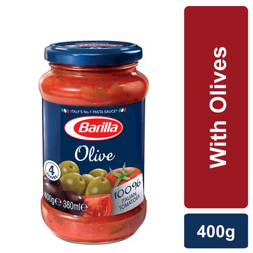 Buy Barilla Pasta Sauce Olives 400 Gm Jar Online At Best Price of Rs   - bigbasket